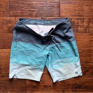Travis Matthew Men Board Shorts Swim Surf Drawstring
